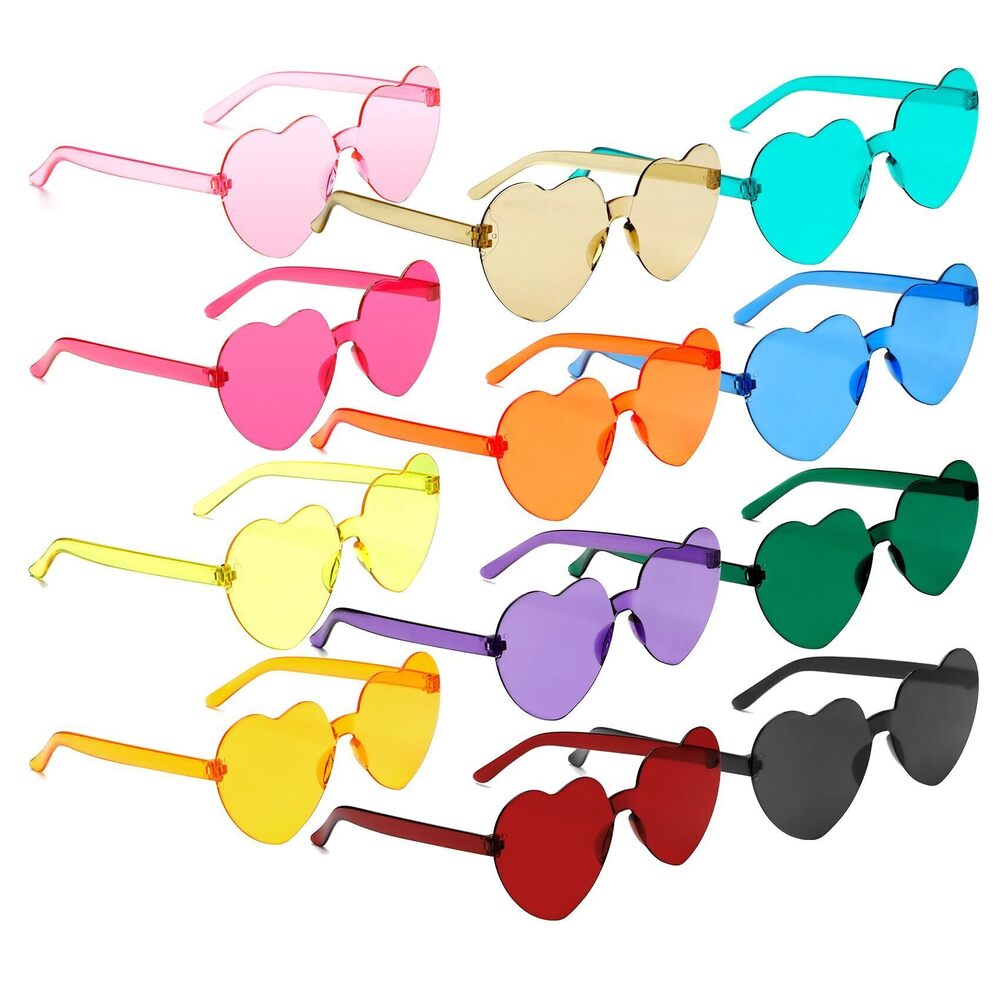 5453 Heart Sunglasses Heart Glasses HeartShaped Glasses Trendy Sunglasses